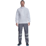 Obrázek z Cerva BHADRA Pánská fleecová bunda bílá 