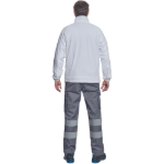 Obrázek z Cerva BHADRA Pánská fleecová bunda bílá 