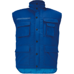 Obrázek z Cerva TRITON Pracovní zateplená vesta modrá 