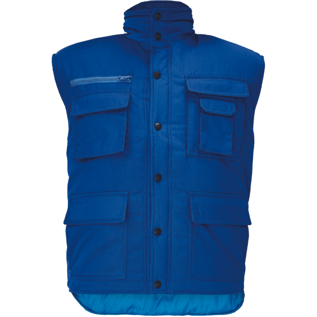 Obrázek z Cerva TRITON Pracovní zateplená vesta modrá 