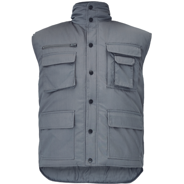 Obrázek z Cerva TRITON Pracovní zateplená vesta šedá 