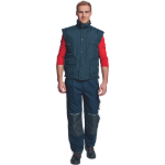 Obrázek z Cerva BEAVER Pracovní vesta zimní tm. modrá 