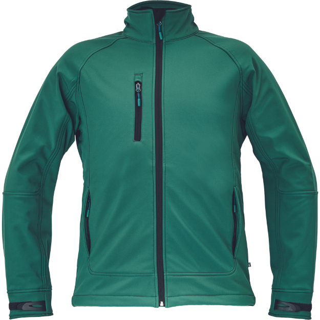Obrázek z Cerva CHITRA Pánská softshellová bunda zelená 