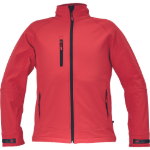 Obrázek z Cerva CHITRA Pánská softshellová bunda červená 