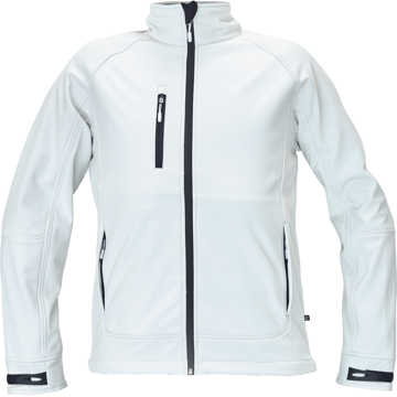 Obrázek Cerva CHITRA Pánská softshellová bunda bílá