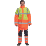 Obrázek z Cerva SEFTON Reflexní bunda žlutá / oranžová - zimní 