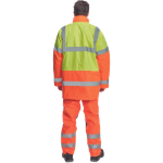 Obrázek z Cerva SEFTON Reflexní bunda žlutá / oranžová - zimní 