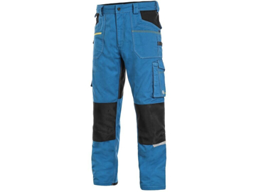 Obrázek CXS STRETCH Montérkové kalhoty modré zkrácené