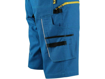 Obrázek z CXS STRETCH Pracovní kraťasy středně modré-černé 