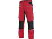 Obrázek z CXS STRETCH Pracovní kalhoty červeno-černé 