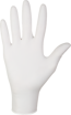 Obrázek z MERCATOR nitrylex® classic white jednorázové rukavice 