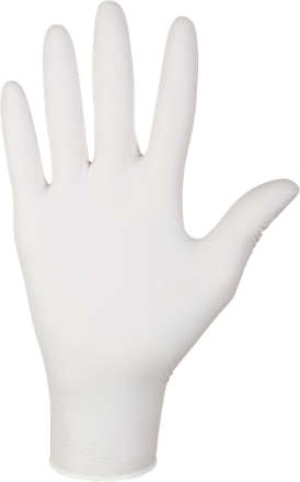 Obrázek MERCATOR nitrylex® classic white jednorázové rukavice