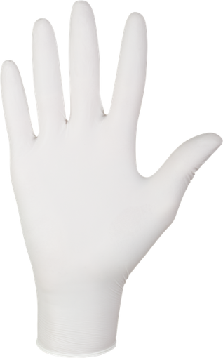 Obrázek z MERCATOR nitrylex® classic white jednorázové rukavice 