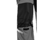 Obrázek z CXS STRETCH Pracovní kalhoty s laclem šedé 