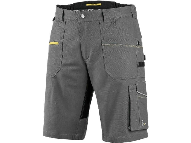 Obrázek z CXS STRETCH Pracovní kraťasy šedo - černé 