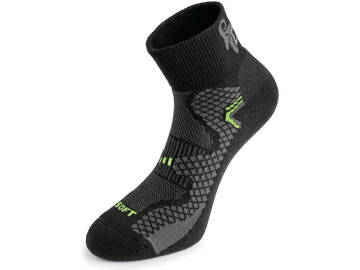 Obrázek CXS SOFT Ponožky černo-žluté