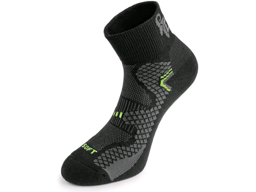 Obrázek z CXS SOFT Ponožky černo-žluté 