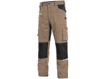 Obrázek z CXS STRETCH Pracovní kalhoty béžovo-černé 