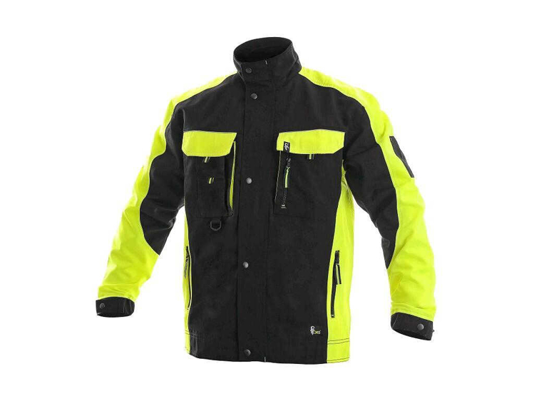 Obrázek z CXS SIRIUS BRIGHTON Montérková blůza zkrácená černo-žlutá 