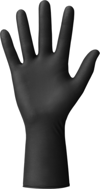 Obrázek z MERCATOR ideall® nitrile moto jednorázové rukavice 