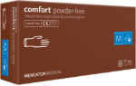 Obrázek z MERCATOR® comfort® powder-free jednorázové rukavice 