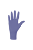 Obrázek z MERCATOR® simple nitrile jednorázové rukavice 