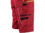 Obrázek z CXS STRETCH Pracovní kraťasy červeno-černé 