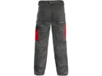 Obrázek z CXS PHOENIX CEFEUS Pracovní kalhoty šedo-červené 