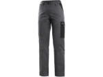 Obrázek z CXS PHOENIX MONETA Dámské pracovní kalhoty šedo / černé 