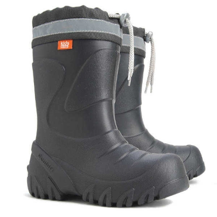 Obrázek Demar MAMMUT S 0300 I  Dětské holínky zateplené tmavě šedé