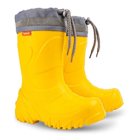 Obrázek Demar MAMMUT S 0300 L  Dětské holínky zateplené žluté