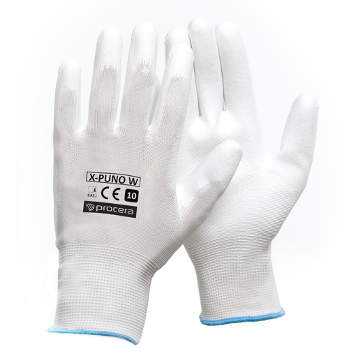 Obrázek z Procera X-PUNO Pracovní rukavice bílá 