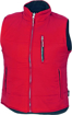 Obrázek z CRV ROSEVILLE Pracovní zateplená vesta dámská červená 