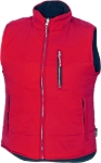Obrázek z CRV ROSEVILLE Pracovní zateplená vesta dámská červená 