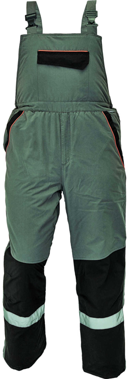Obrázek z Australian Line EMERTON Pracovní kalhoty s laclem zimní 