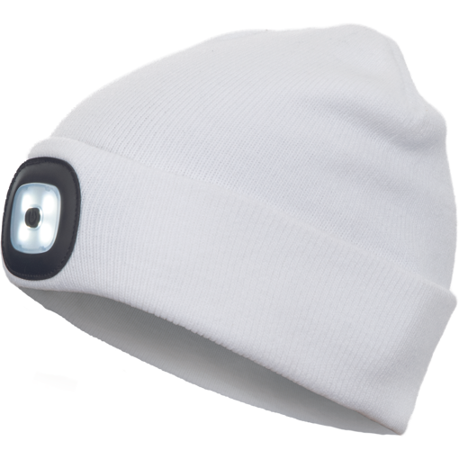Obrázek z Cerva DEEL LED čepice s lampou bílá 