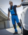 Obrázek z ARDON®4Xstretch® Pracovní kalhoty s laclem modré 