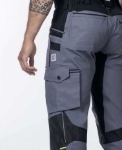 Obrázek z ARDON®4Xstretch® Pracovní kalhoty s laclem šedá 