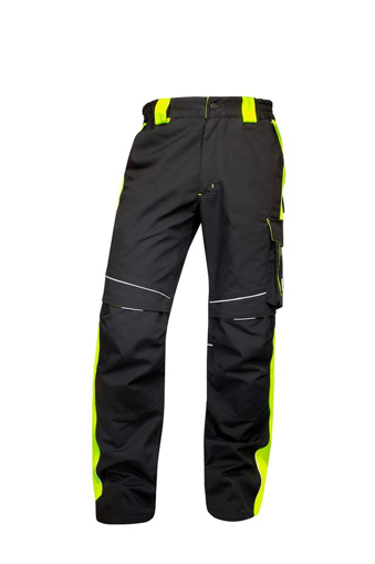 Obrázek z ARDON®NEON Zimní kalhoty do pasu černo-žluté 