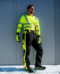Obrázek z ARDON®NEON Zimní kalhoty do pasu černo-žluté 