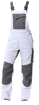 Obrázek z ARDON®SUMMER Pracovní kalhoty s laclem bílé zkrácené 