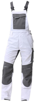 Obrázek ARDON®SUMMER Pracovní kalhoty s laclem bílé zkrácené