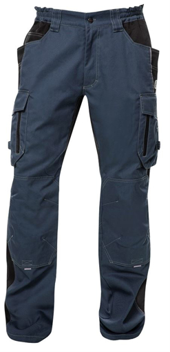 Obrázek z ARDON®VISION Pracovní kalhoty do pasu tmavě modré zkrácené 