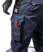 Obrázek z ARDON®VISION Pracovní kalhoty do pasu tmavě modré zkrácené 