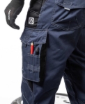 Obrázek z ARDON®VISION Pracovní kalhoty do pasu zkrácené tmavě modré 