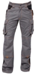 Obrázek z ARDON®VISION Pracovní kalhoty do pasu zkrácené šedé 