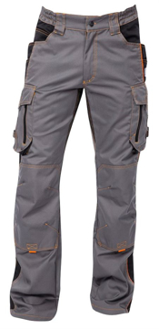 Obrázek ARDON®VISION Pracovní kalhoty do pasu šedá barva prodloužené