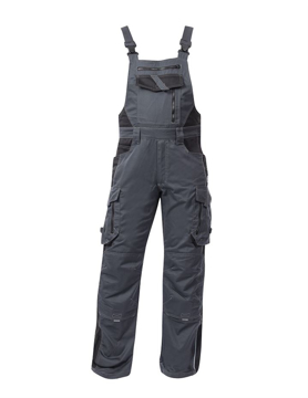 Obrázek ARDON®VISION  Pracovní kalhoty s laclem tmavě šedé zkrácené