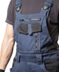 Obrázek z ARDON®VISION Pracovní kalhoty s laclem tmavě modré 