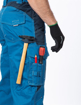 Obrázek z ARDON®VISION  Pracovní kalhoty s laclem modré prodloužené 